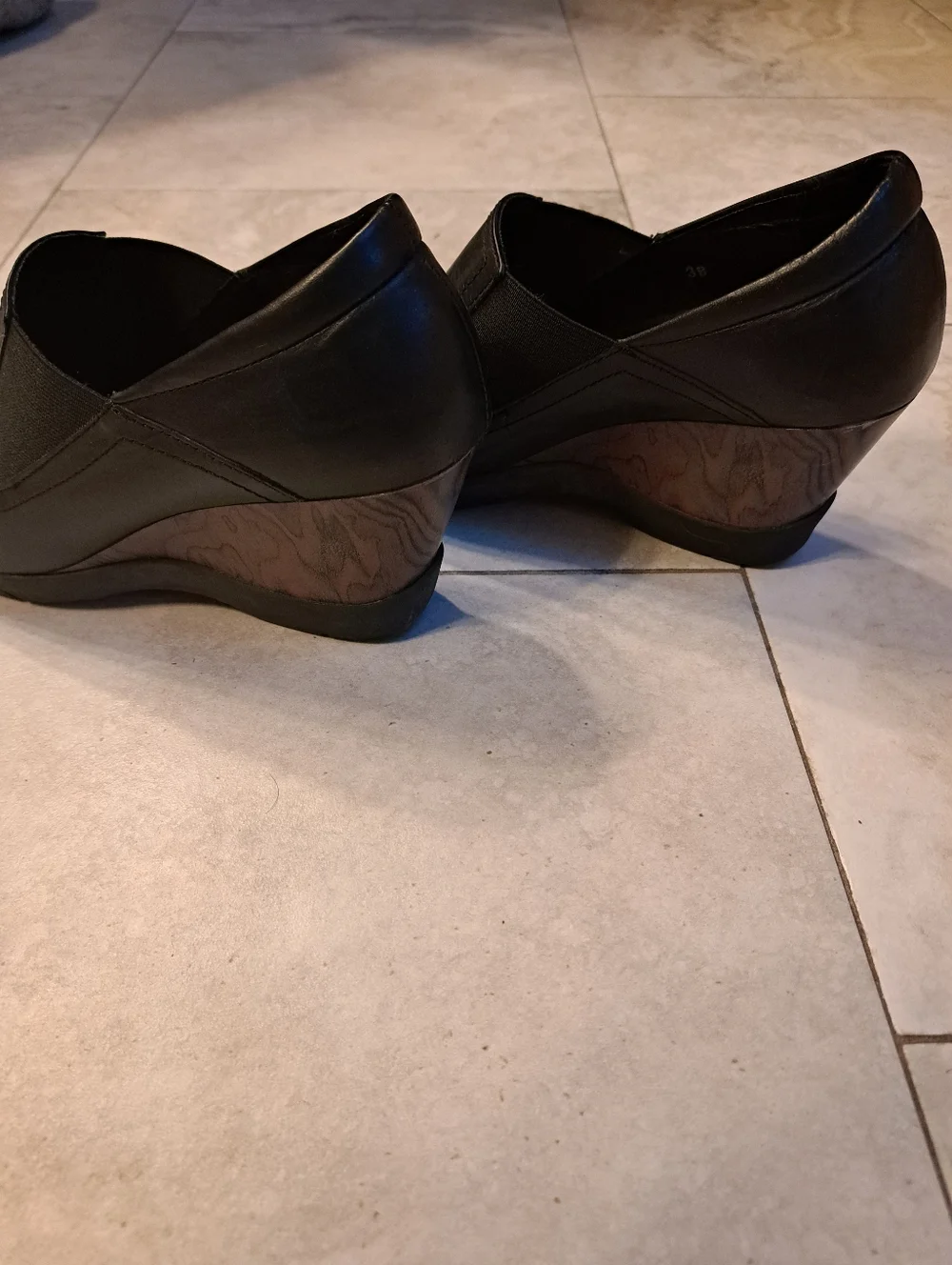 Sanita Wedge, Black, 38 EU - Picture 4 of 4